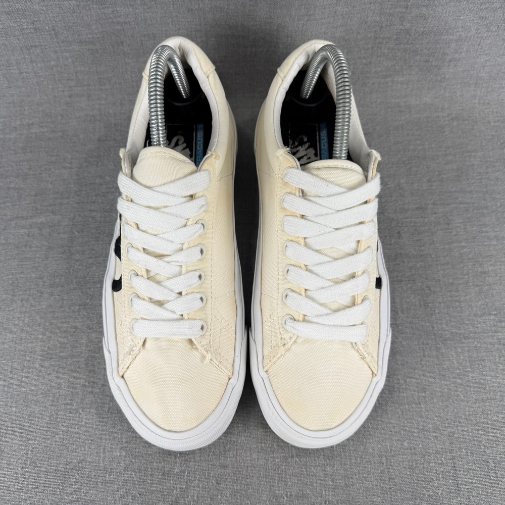 Vans Sid NI Marshmallow Black Men's Size 8 Women's 9.5 Platform Shoes UltraCush - Picture 3 of 9